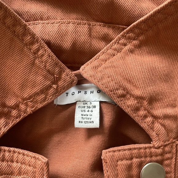 Top shop burnt orange jacket - Picture 2 of 3